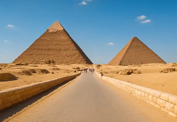 entrada piramides giza egipto oficial